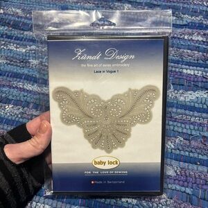 Baby Lock Lace in Vogue 1 Embroidery Design